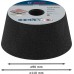BOSCH Kónická brúsna miska PRO Metal, 90 x 110 x 55 mm, G30 1608600240