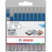 BOSCH Sada pílových listov do priamočiarej píly Metal, 10 ks 2607012070