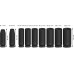 BOSCH Sada PRE Impact Socket Set, ?”, hlboké, 9 ks 2608003037