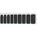 BOSCH Sada PRE Impact Socket Set, 1”, hlboké, 9 ks 2608003040