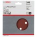 BOSCH Brúsny list C430, 5-kusové balenie 150 mm, 240 2608605722