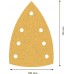 BOSCH Brúsny papier EXPERT C470 so 7 otvormi, 100 x 150 mm, zrnitosť 60, 10 ks 2608901115