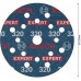 BOSCH Fóliový brúsny kotúč EXPERT O780, 125 mm, G320 2608902422