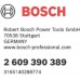 BOSCH Prstenec na zachytávanie vody 150mm 2609390389
