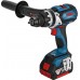 BOSCH GSR 18 VE-EC akum. skrutkovač, L-BOXX, 2 x 5,0 Ah akum.+Svítilna GLI, 0.601.9F1.102
