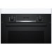 Bosch Séria 4 Zabudovateľná rúra s prídavnou parou 60 x 60 cm čierna HQA534BB3