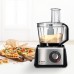 Bosch Food processor MultiTalent 8 1250 W Černá, Brushed stainless steel MC812M844