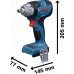 BOSCH GDS18V-330H PROFESSIONAL Akumulátorový rázový utahovák, 2x5,0Ah, L-BOXX 06019L5203