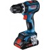 BOSCH GSB 18V-90 C PROFESSIONAL Akumulátorový príklepový vŕtací skrutkovač 06019K6102