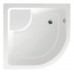 AQUALINE 90 Štvrťkruhová vanička hlboká, akrylát C93