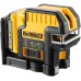 DeWALT DCE0822D1R Aku laserový kríž červený s olovnicou XR (10,8V/1x2,0Ah) kufor Tstak