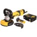 DeWALT DWE4257KT Uhlová brúska s reguláciou otáčok, na betón (1500W/125mm)