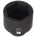 Milwaukee nástrčný kľúč Shockwave 1" Hex 70mm 4932480423