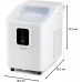DOMO Výrobník ľadu kompresorový (0,8l/120W), biely DO9292IB