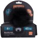 EXTOL LIGHT čiapka s čelovkou 4x45lm, nabíjací, USB, čierna so blyskáčom a brmbolcom 43196