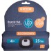EXTOL LIGHT čiapka s čelovkou 4x25lm, USB nabíjanie, tmavo modrá, ECONOMY, 43456