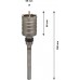 BOSCH SDS-max-9 Dutá vŕtacia korunka, 68 x 80 x 160 mm F00Y145194