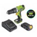 FIELDMANN FDUV 50100 AKU vŕtačka s príklepom - Štartovacia sada 50002122