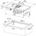 Franke Odsávač pár v indukcii FMA 839 HI Čierne sklo 340.0595.364