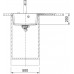 Franke Centro CNG 611-78 TL/2, 780x500 mm, fragranitový drez, Šedá bridlica 114.0713.981