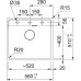 Franke Maris MRG 610-52 RTL, 560x510 mm, Fragranitový drez, Sahara 114.0661.388
