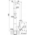 Franke FG 0598.901 ICON SEMI PRO Kuchynská batéria, Matná čierna 115.0690.598