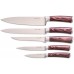 G21 Sada nožov Gourmet Nature 5 ks + bambusový blok 6002218