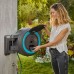 GARDENA PowerRoll XXL Nástenný box na hadicu – sada 40m ( 1x2,5Ah/18V) biely, 18647-20