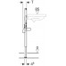 Geberit Duofix montážny prvok pre umývadlo, 82-98 cm, stojanková armatúra 111.485.00.1