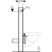 Geberit Monolith Sanitárny modul pre závesné WC, 101 cm, biele sklo / hliník 131.022.SI.5