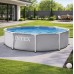 INTEX PRISM FRAME Okrúhly bazén 305 × 76 cm s kartušovou filtráciou 220-240V 26702ND