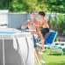 INTEX PRISM FRAME Obdĺžnikový bazén 400 × 200 × 122 cm s filtráciou 220–240V 26790NP