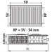 Kermi Therm Profil-Kompakt doskový radiátor 33 200 / 1100 FK0330201101NXK