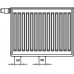Kermi X2 Profil-Vplus doskový radiátor 22 600 /400 FTP220600401R1K