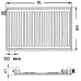 Kermi Therm X2 Profil-V doskový radiátor 10 300 / 500 FTV100300501L1K