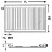 Kermi Therm X2 Profil-V doskový radiátor 10 400 / 400 FTV100400401L1K