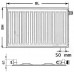 Kermi Therm X2 Profil-V doskový radiátor 10 900 / 1400 FTV100901401R1K