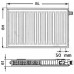 Kermi Therm X2 Profil-V doskový radiátor 11 600 / 700 FTV110600701R1K