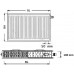 Kermi Therm X2 Profil-V doskový radiátor 22 500 / 1200 FTV220501201R1K
