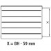 Kermi Therm X2 LINE-K kompaktný doskový radiátor 22 205 x 1405 PLK220201401NXK