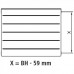 Kermi Therm X2 LINE-K kompaktný doskový radiátor 22 205 x 905 PLK220200901NXK