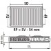 Kermi Therm X2 Profil-kompakt doskový radiátor 12 300 / 600 FK0120306