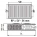 Kermi Therm X2 Profil-Kompakt doskový radiátor 22 600 / 1000 FK0220610