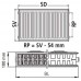 Kermi Therm X2 Profil-Kompakt doskový radiátor 22 600 / 2000 FK0220620