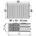 Kermi Therm X2 Profil-kompakt doskový radiátor 33 500 / 1200 FK0330512