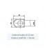 KORALUX RONDO Exclusive - M rúrkové vykurovacie teleso KRXM 1500.450 chrom KRX15000450M27