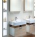 KOLO Twins kúpeľňová zostava 60x52x46 cm dub / biela Reflex L59031900