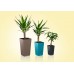 PLASTKON In- & Outdoor kvetináč Elise lesk 20 cm tyrkys