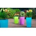 PLASTKON In- & Outdoor kvetináč Elise lesk 20 cm tyrkys