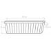 PLASTKON Samozavlažovací truhlík Smart Systém Gardenie 100 cm fuchsie